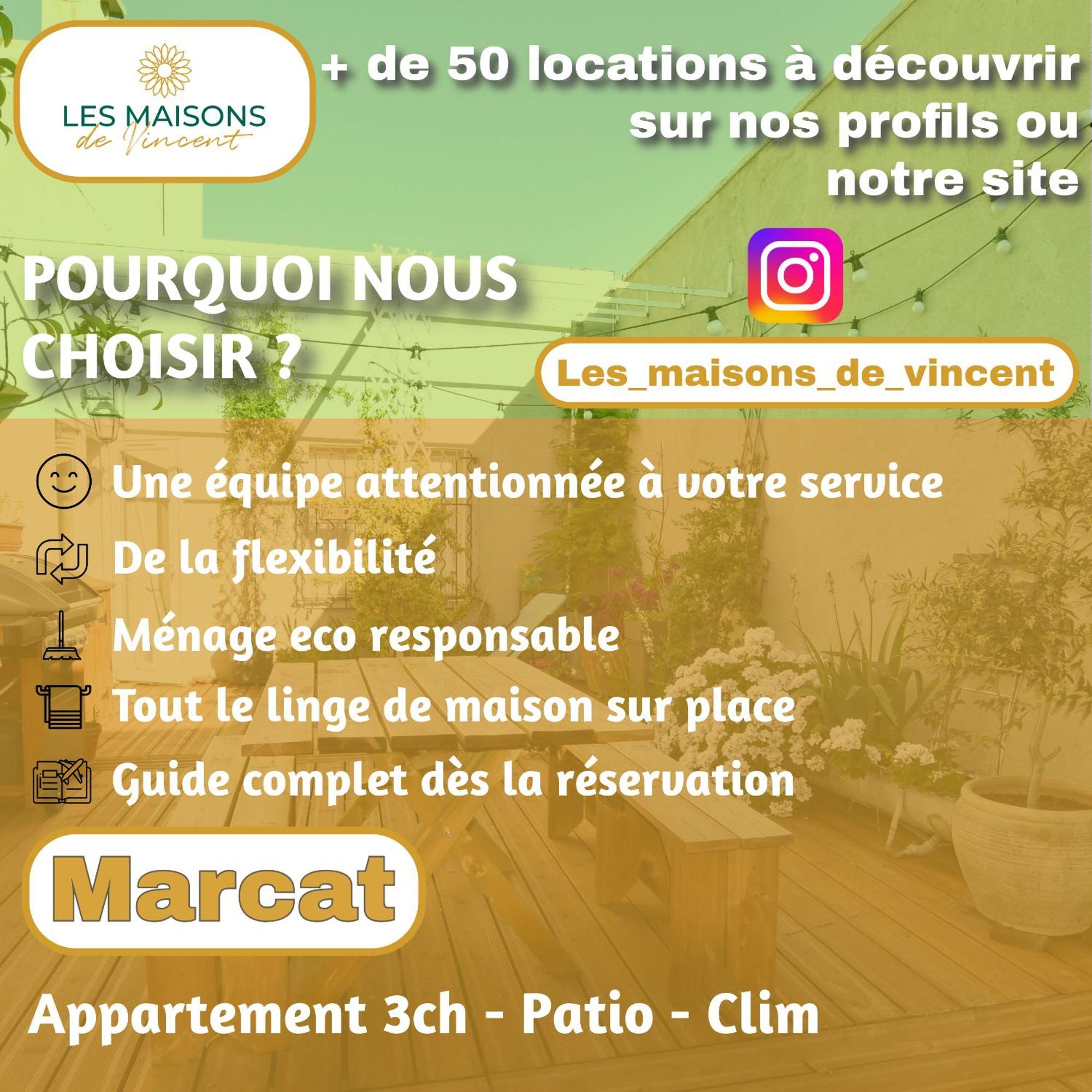 Marcat - Clim - Patio Lejlighed Arles Eksteriør billede